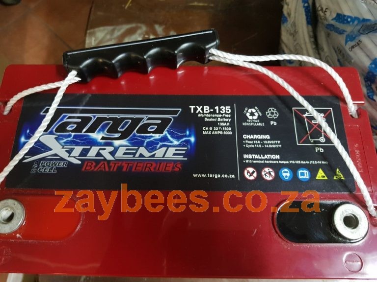 TARGA TXB135A XTREME AGM 12V DEEP CYCLE, 8000CCA