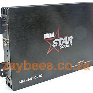StarSound SSA-R6900.1D raptor series 6900W digital 1 ohm monoblock