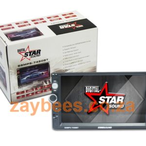 Star sound 7" double din MP5 multimedia player with Bluetooth