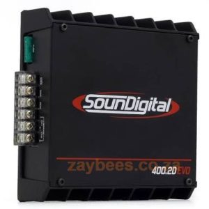 SounDigital SD400.2D EVO 200RMS x 2 amplifier