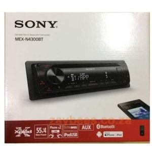Sony MEX-N4300BT CD MP3 dual Bluetooth AUX radio car stereo