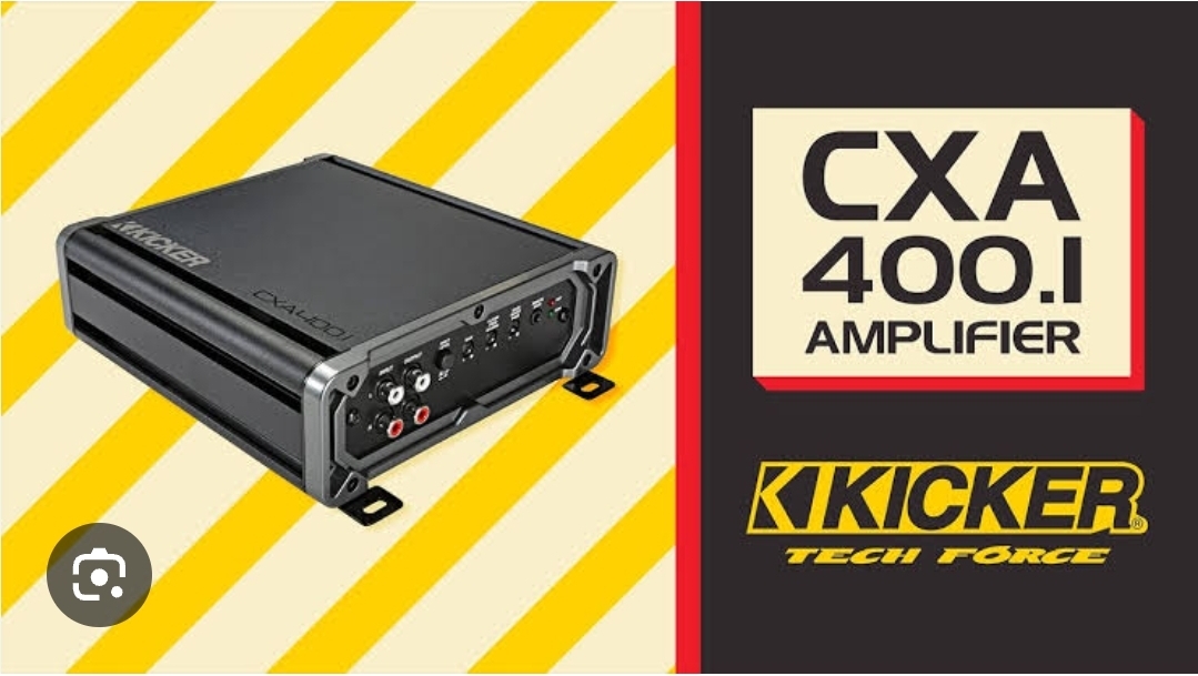 KICKER 46CXA400.1 CLASS D 400W RMS 1 OHM MONOBLOCK AMPLIFIER (800W) - Image 2