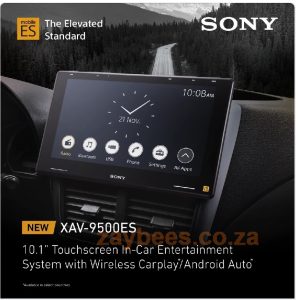 Sony XAV-9500ES 10.1" mobile es high resolution digital media receiver