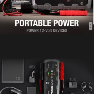 Nocco GB150 ,3000 amp ultrasafe lithium battery starter