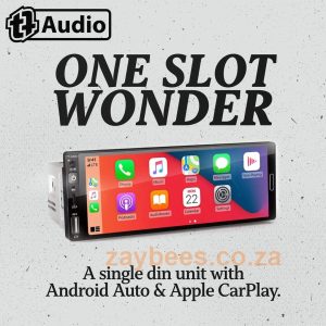 TT Audio 6.9" BT wireless Android Auto Apple CarPlay single din unit