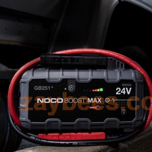 Nocco GB251+ 3000A 24V ultra safe lithium jump starter