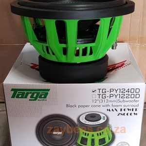TARGA TG-PY1240D 12" PHYTHON SERIES DUAL 4 OHM SUBWOOFER (28000W)
