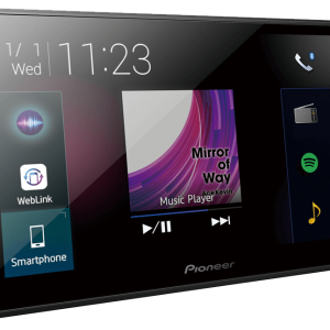 Pioneer DMH-Z5350BT 4VOLT double din multimedia AV receiver with 6.8" touchscreen display, Apple CarPlay Android Auto
