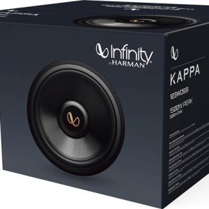 Infinity kappa series 123WDSSI 12" 1500W subwoofer with selectable 2 OHM/4 ohm impedance