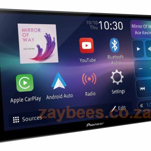 Pioneer DMH-AP6650BT 9" AV receiver with wirless Apple CarPlay wireless Android Auto mirroring by WebLink cast ( 4 volt)