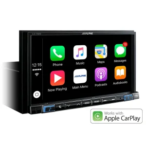 Alpine iLX702DM 7" digital media receiver Android Auto Apple CarPlay