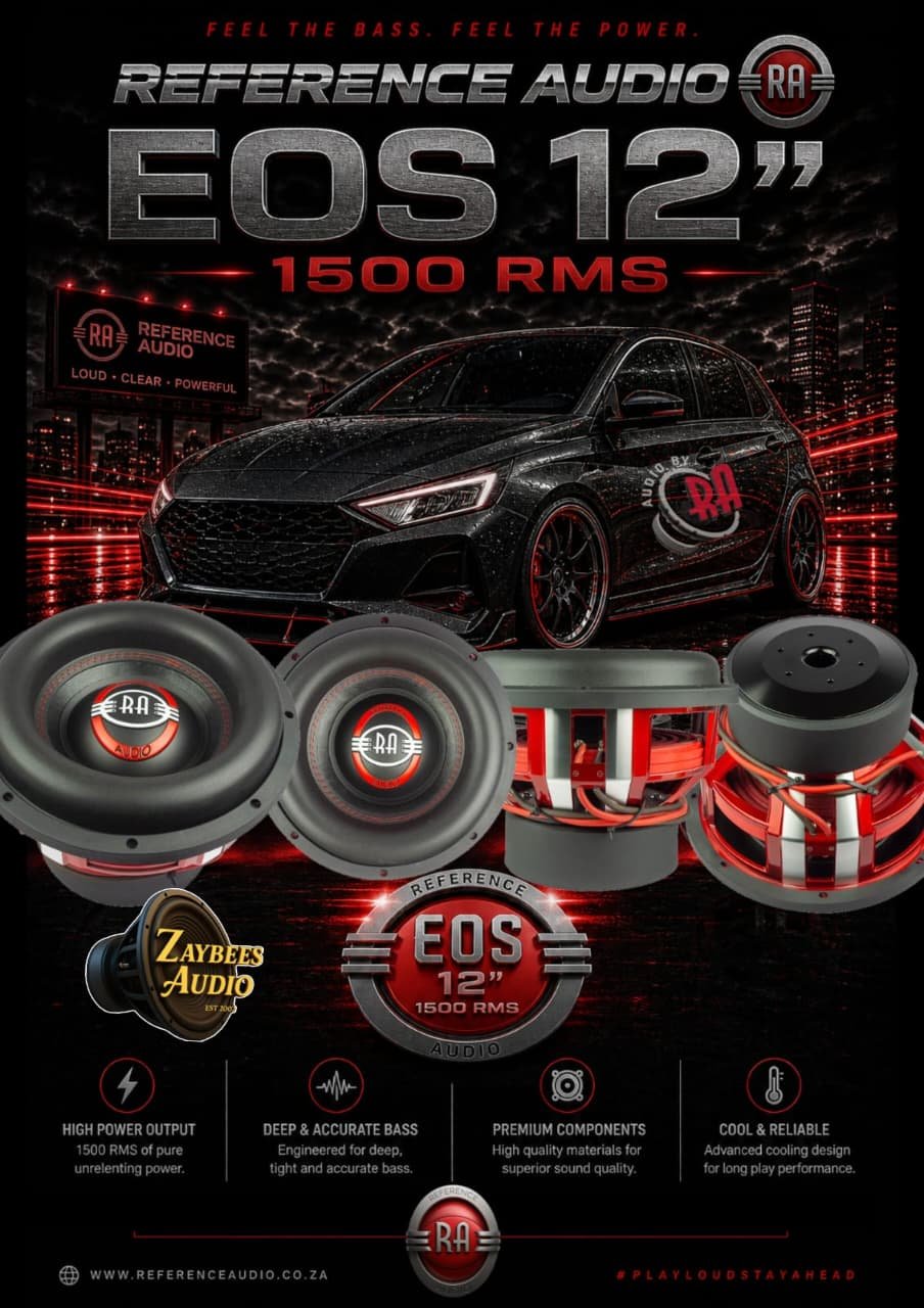 REFERENCE AUDIO EOS 12" D4 3000W DVC SUBWOOFER (1500W RMS) - Image 2