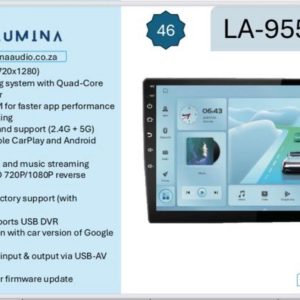 Lumina LA-9550 pro 9" wireless Android Auto Apple CarPlay unit