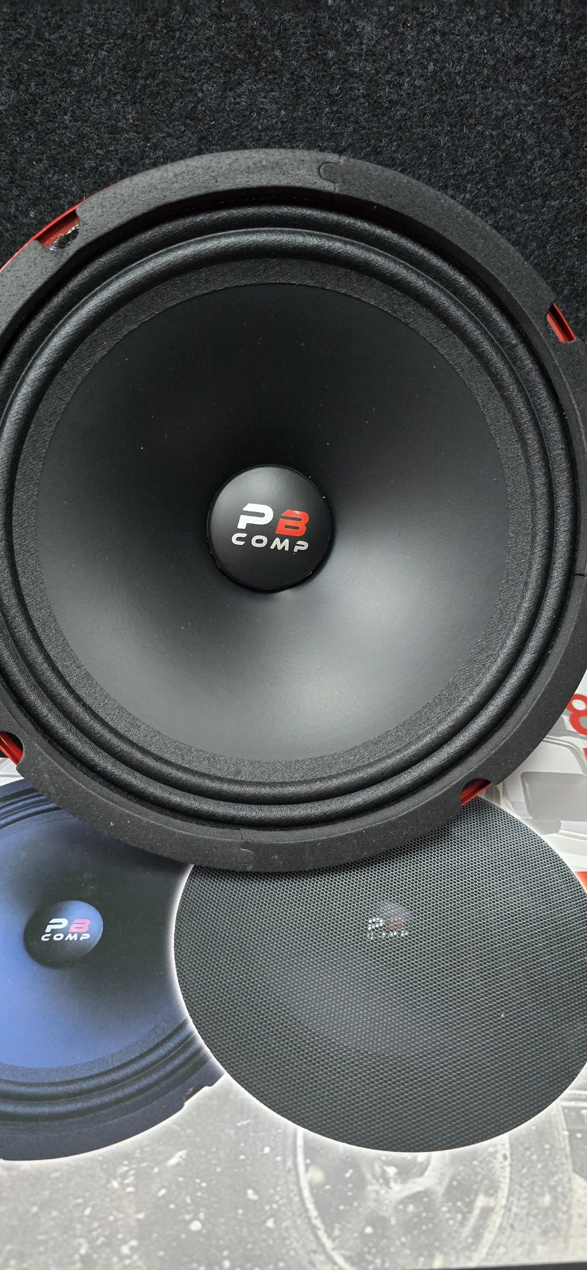 POWERBASS PMID-800PRO 8" 800W MID BASS PRO SPEAKERS
