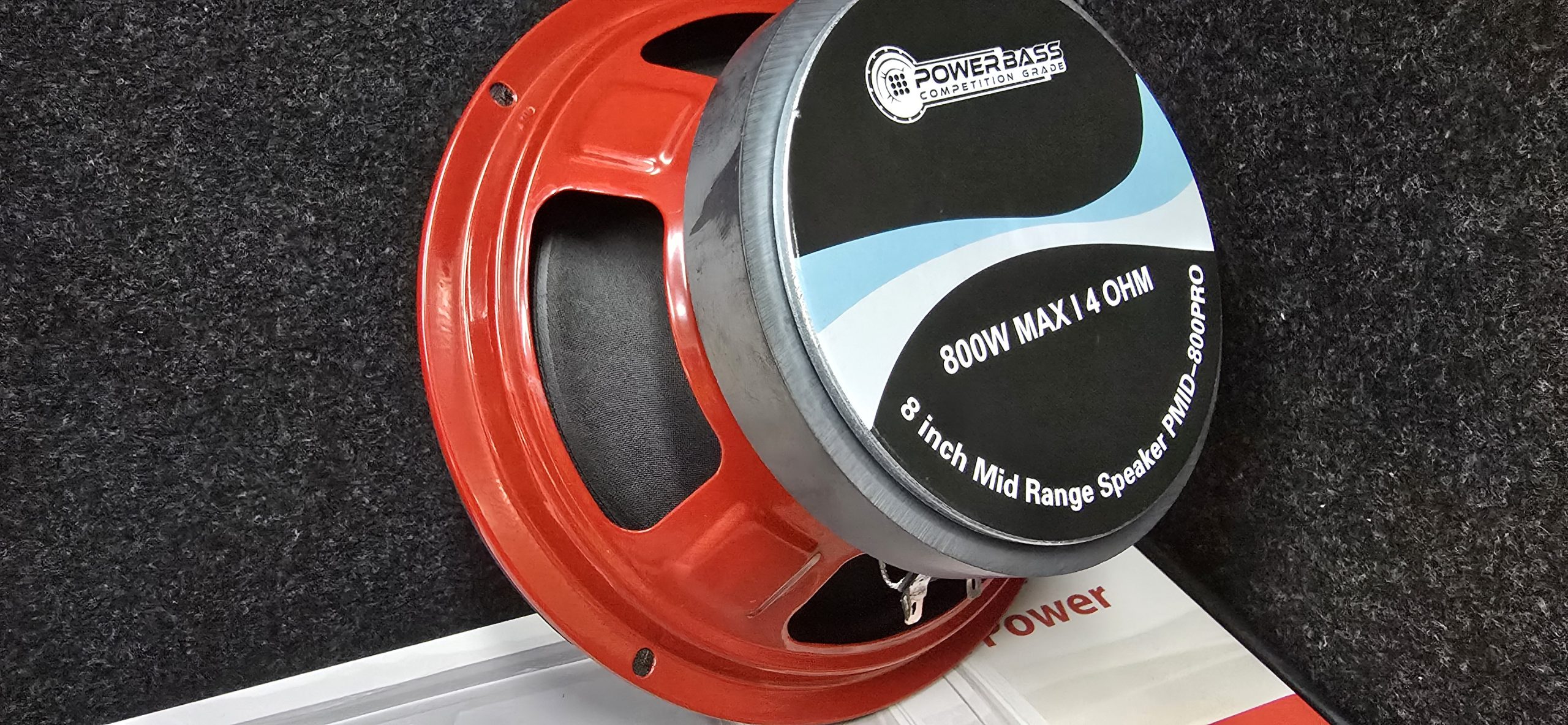 POWERBASS PMID-800PRO 8" 800W MID BASS PRO SPEAKERS - Image 3