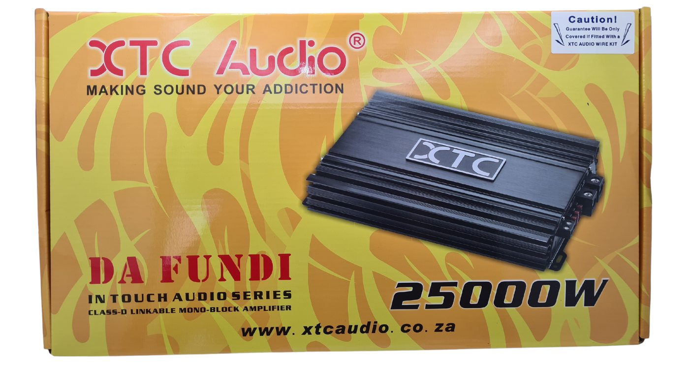XTC DA FUNDI 25000W DIGITAL 1 OHM MONOBLOCK AMPLIFIER