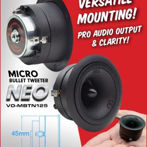 Digital Designs VO-MBTN125 NEO micro bullet tweeters