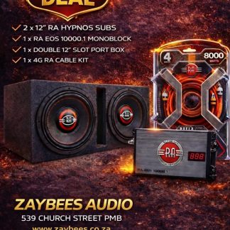 REFERENCE AUDIO HYPNOS SUB AND AMP COMBO