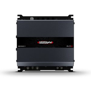SounDigital 3000.1 EVO6 1 Ohm mono car audio amplifier