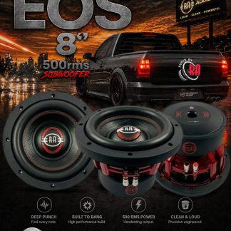 REFERENCE AUDIO EOS 8" 500W RMS DVC SUBWOOFER