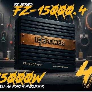 ICE POWER FZ-15000.4V1 CLASS AB 4CH AMPLIFIER