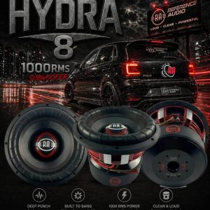 Reference Audio Hydra 8" 1000W RMS DVC subwoofer