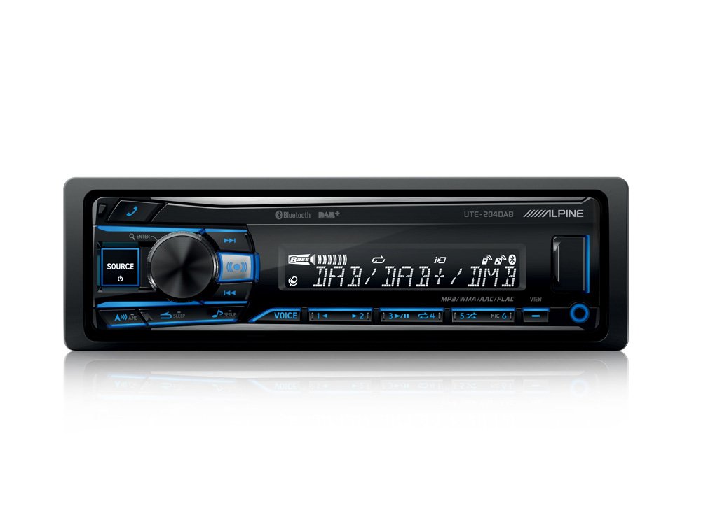 Alpine UTE-204DAB – Digital Media / DAB+ Bluetooth Car Stereo