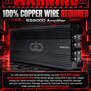 Digital Designs SD9000 Full Bridge Hybrid Digital Competition Series Monoblock Amplifier
