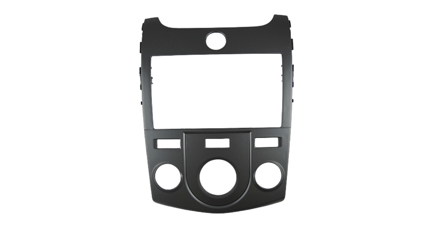 Kia Forte Manual AC Silver 2Din Trimplate 2009
