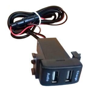 Nissan usb (audio+charger) fascia trimplate
