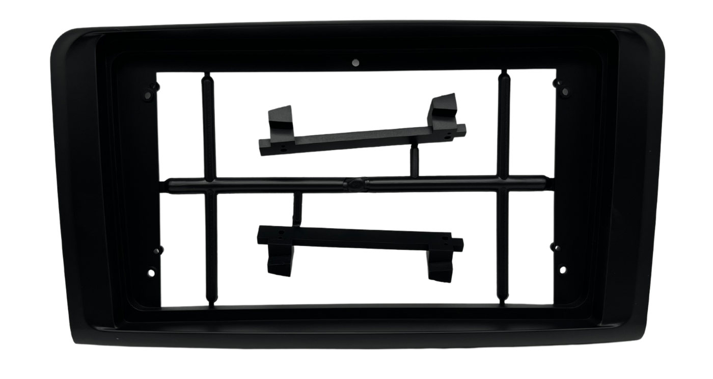 Mercedes Benz ML W164 Matt Black 9″ Trimplate 2006-2010
