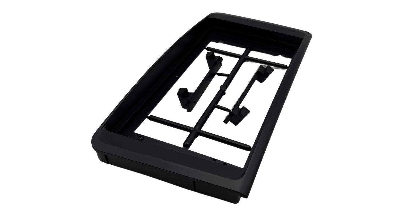 Mercedes Benz ML W164 Matt Black 9″ Trimplate 2006-2010 - Image 2