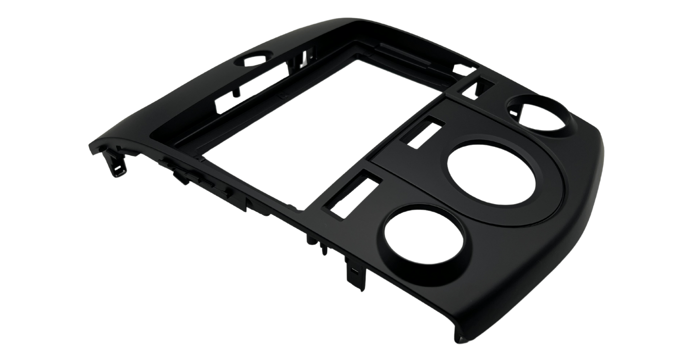 Kia Forte Manual AC Black 9″ Trimplate 2009 - Image 2