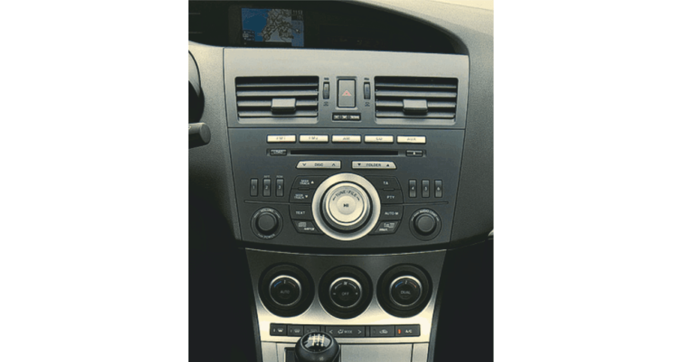 Mazda 3 Black 9″ Trimplate 2010-2013 - Image 4