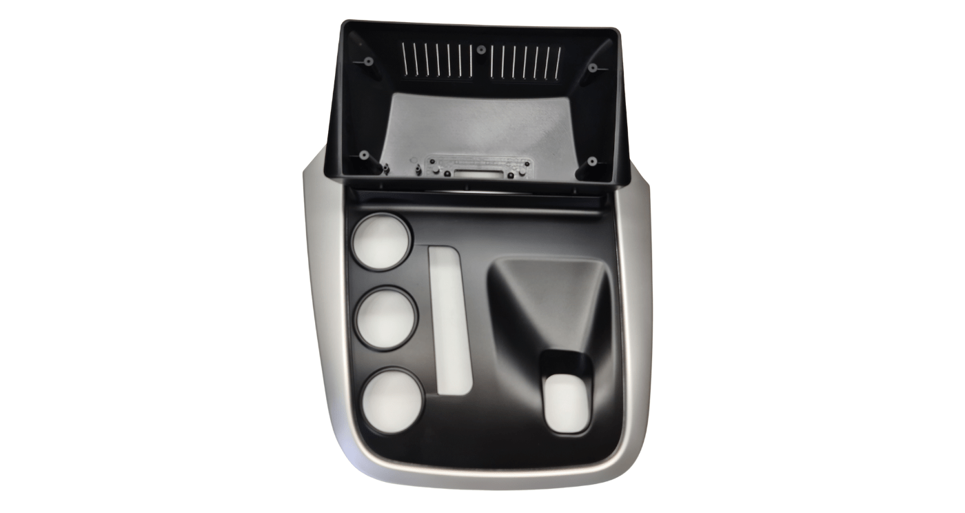 Mahindra KUV100 Manual AC 9″ Trimplate 2016+ - Image 2