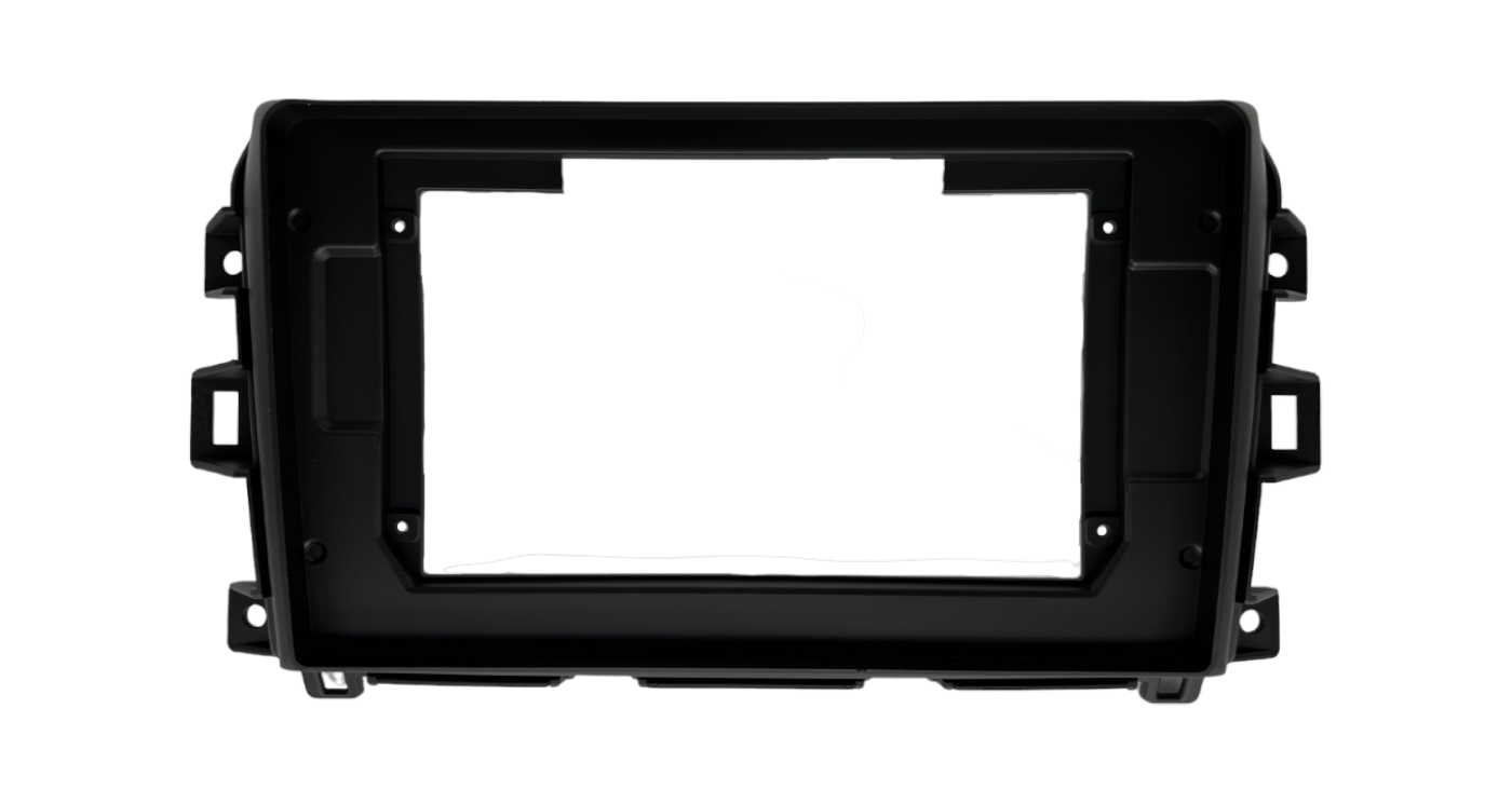 Nissan Navara Matt Black 10.1 inch Trimplate 2014-2015