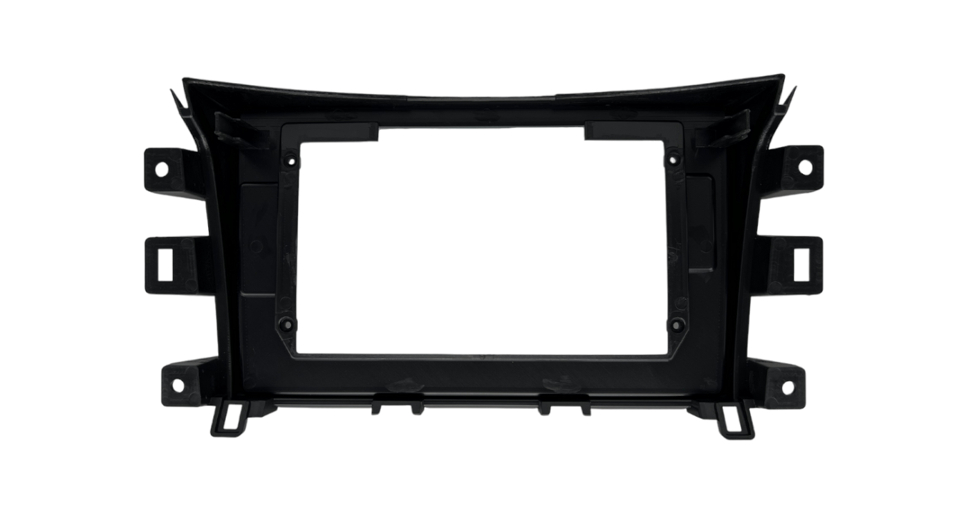 Nissan Navara Matt Black 10.1 inch Trimplate 2014-2015 - Image 3