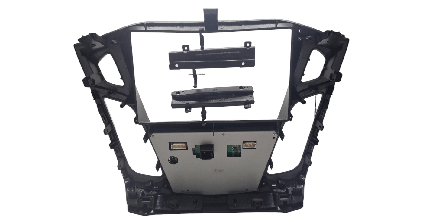 Ford Focus 2012+ 9 inch Trimplate with SWC Canbus and Harness - Image 2