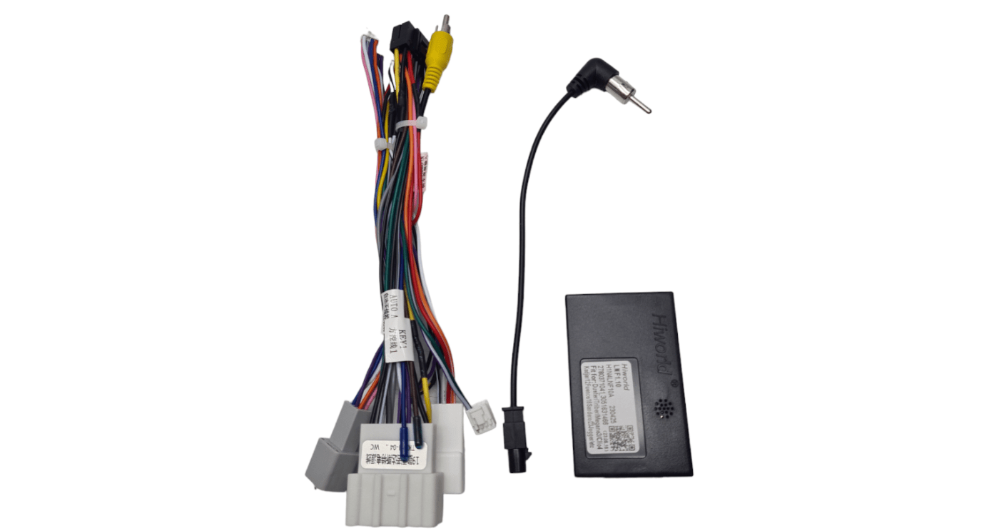 Renault Sandero 9″ Trimplate 2017 with SWC Canbus and Harness - Image 4