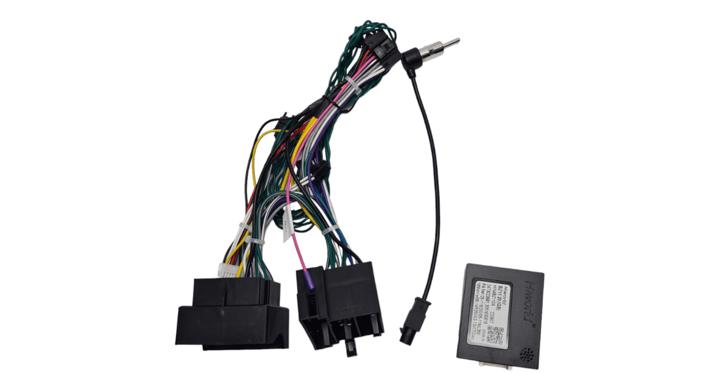 Merc Benz W209 W203 W168 W463 Clk 9 Inch Trimplate With Swc Canbus & Harness - Image 4