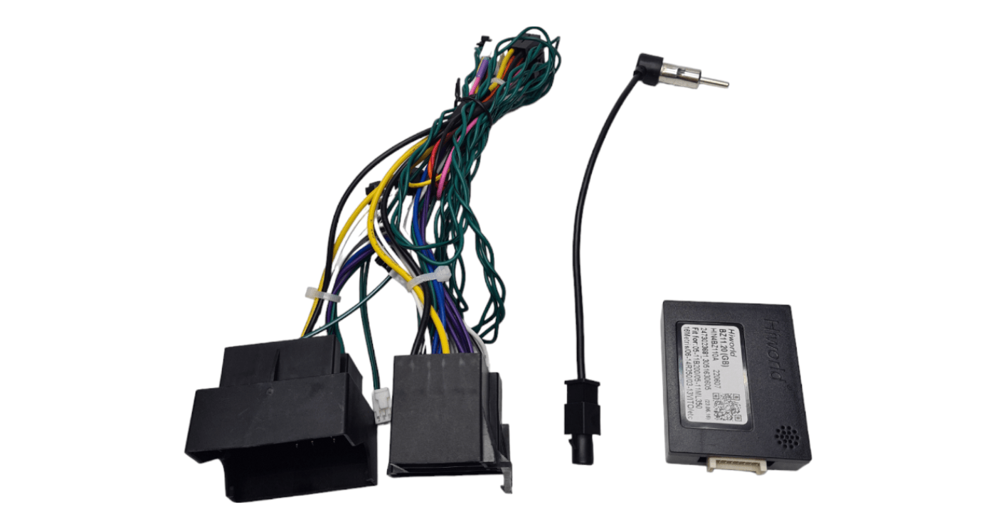 Mercedes Benz B200 A-Class W169 B-Class Blk 9″ Trimplate With Swc Canbus And Harness - Image 4