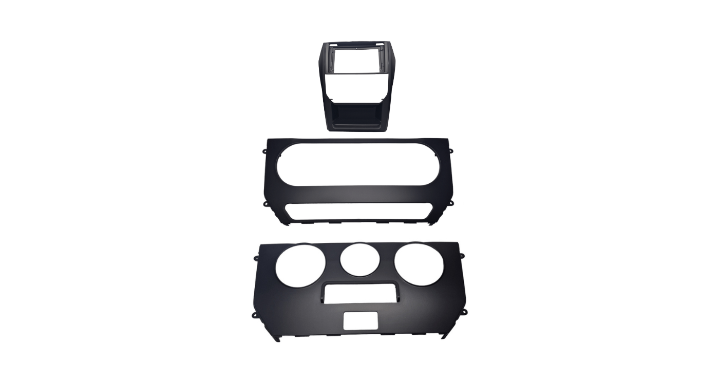 Mahindra Scorpio Auto and Manual A/C 9″ Trimplate with SWC Canbus and Harness - Image 3