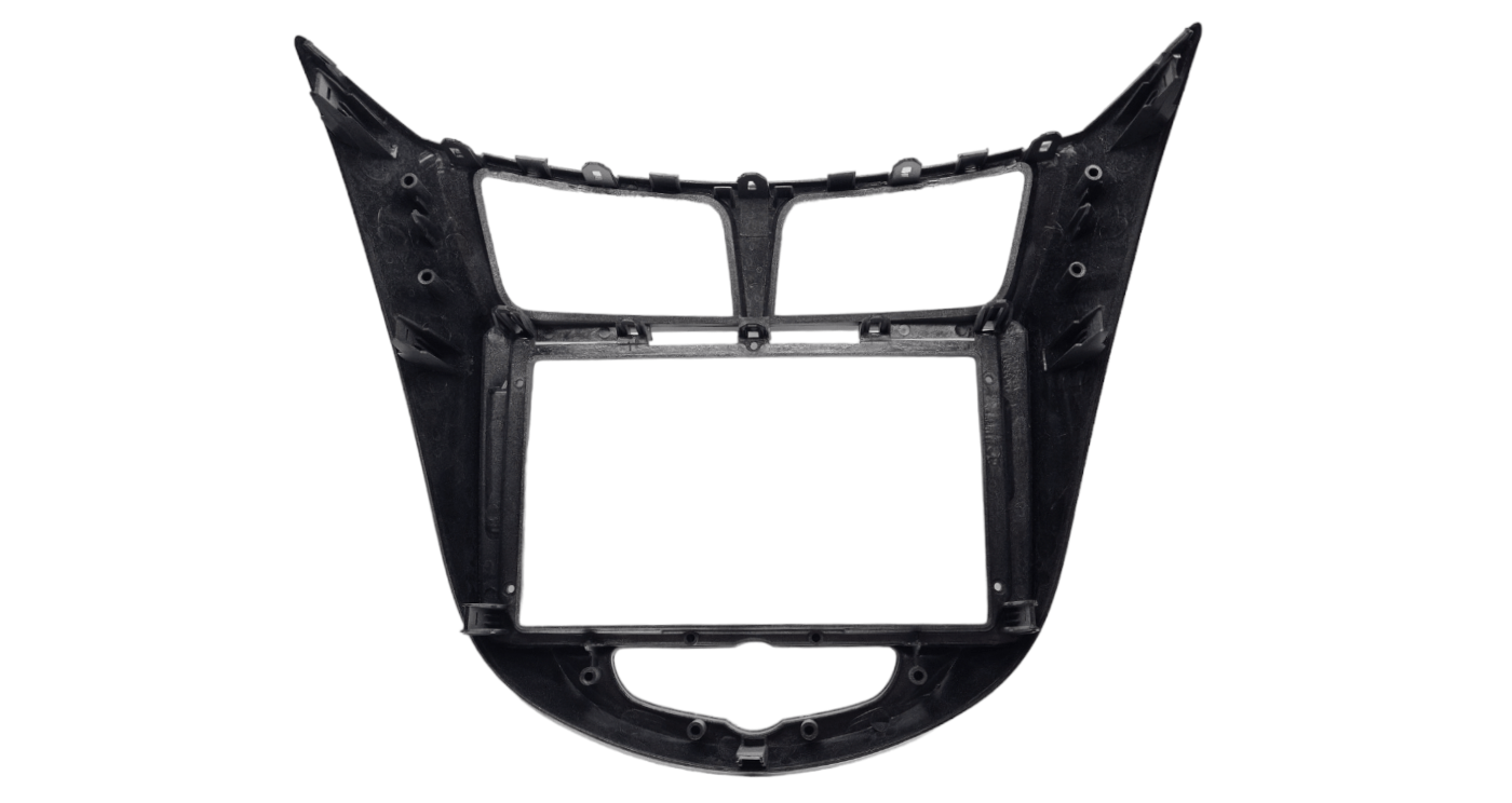 Hyundai Accent/Verna 9″ Trimplate 2011+ with SWC Harness - Image 2