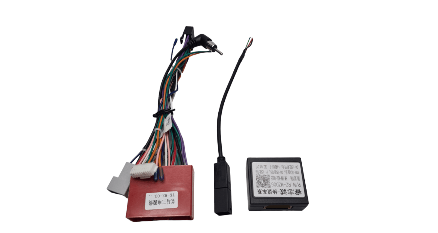 Mazda 3 9″ With 7″ Trimplate 2010-2013 With Swc Canbus And Harness - Image 4