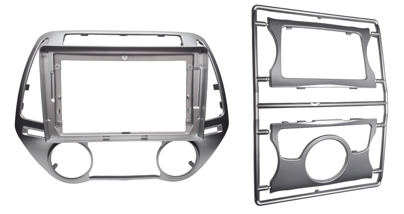 Hyundai I-20 Manual A/C 9″ Trimplate 2012 with SWC Harness