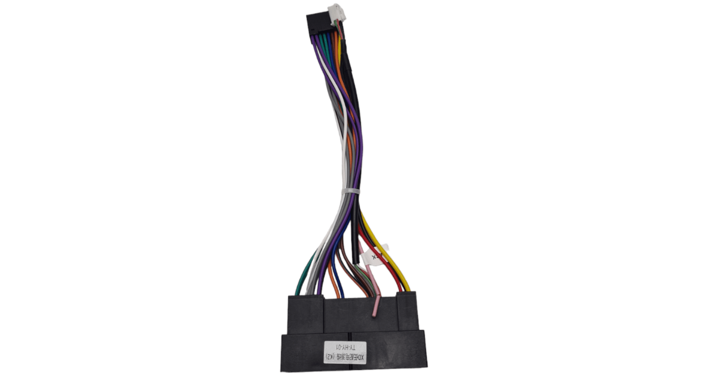 Hyundai I-20 Manual A/C 9″ Trimplate 2012 with SWC Harness - Image 4