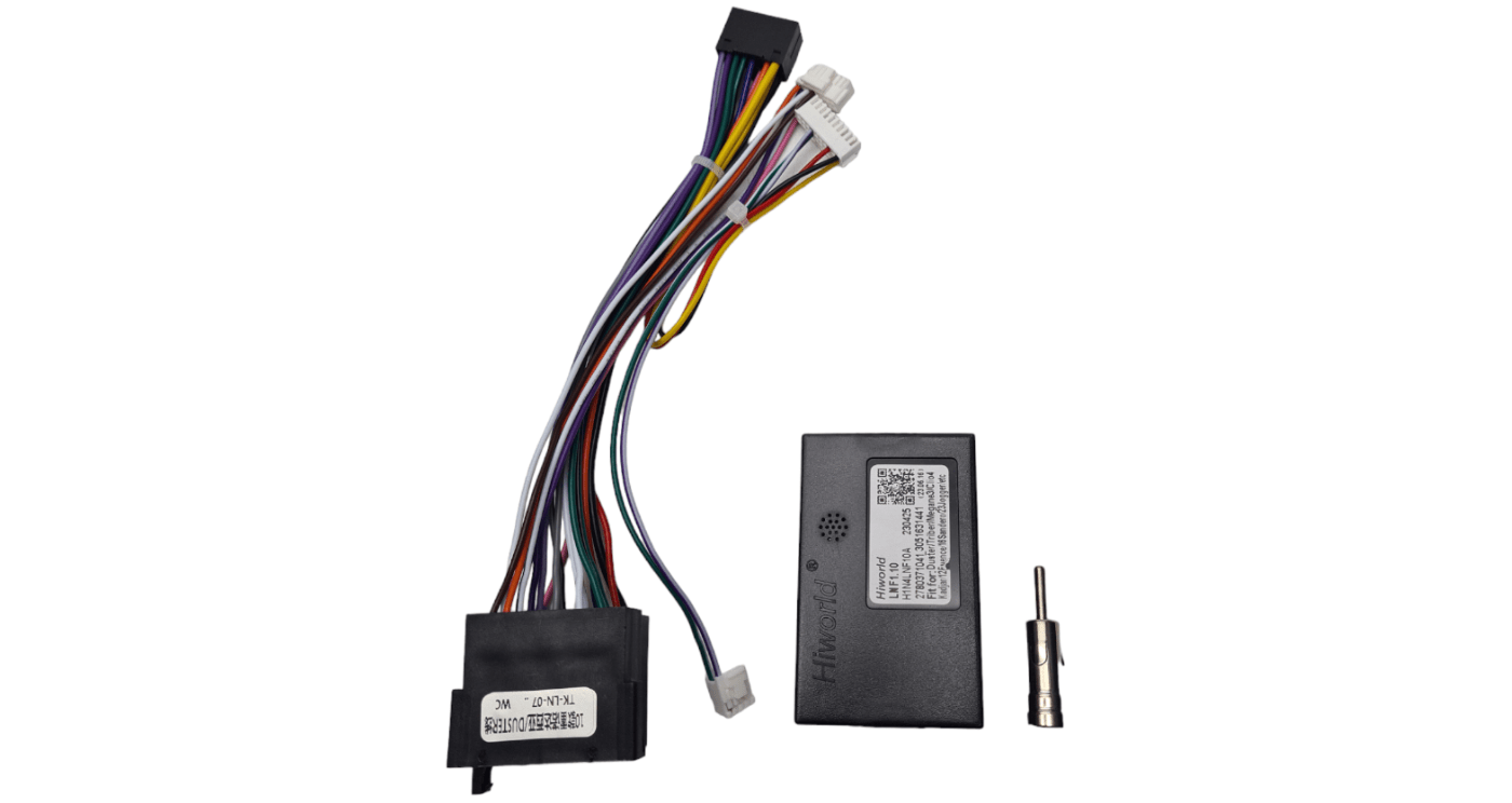 Nissan Terrano 9″ Trimplate 2012+ with SWC Canbus and Harness - Image 5