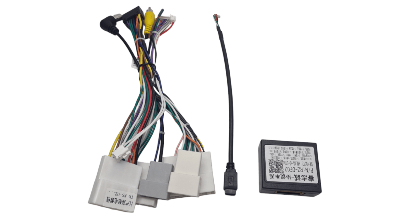 Nissan Navara Np300 Forntier 9 With 7 Trimplate 2017+ With Swc Canbus And Harness - Image 4
