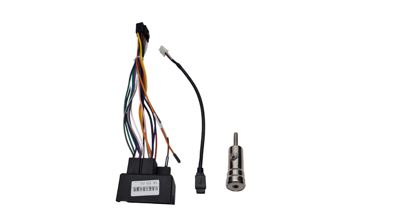 Ford Focus 2005+ 9″ Trimplate with SWC Canbus and Harness - Image 4