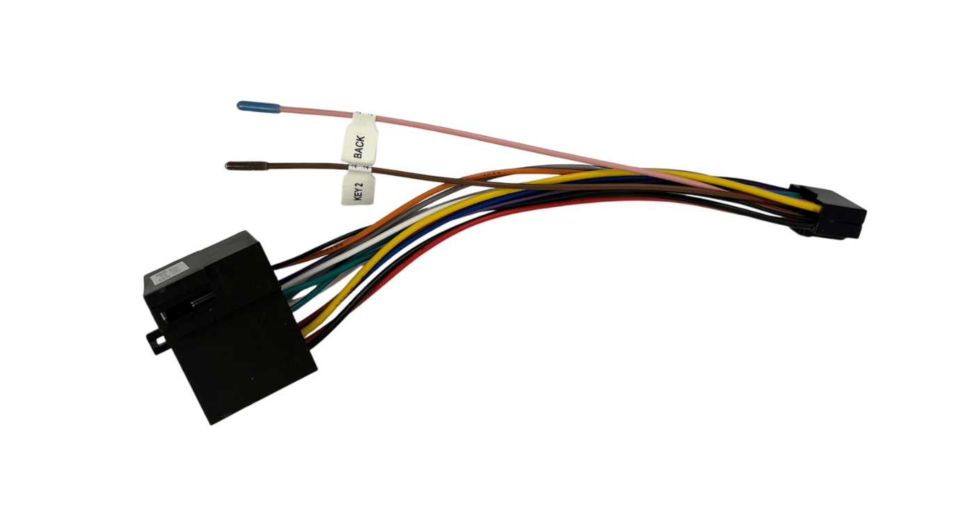 Kia Forte 9″ Auto AC Trimplate 2009+ with SWC Harness - Image 4